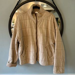 By Together Quilted Tan Jacket